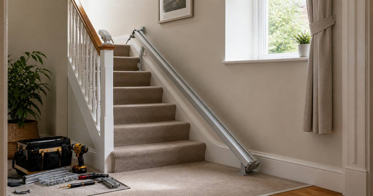 DFG shortfall options for a UK stairlift DFG shortfall options for a UK stairlift