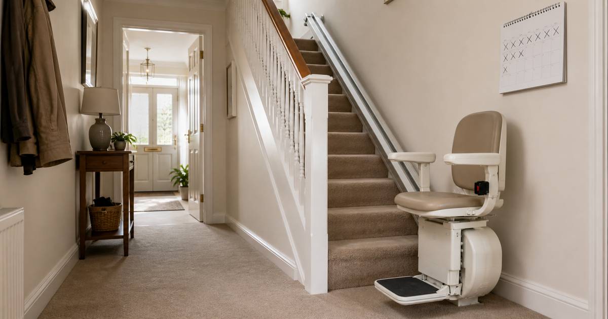 Rental stairlift while waiting for a DFG