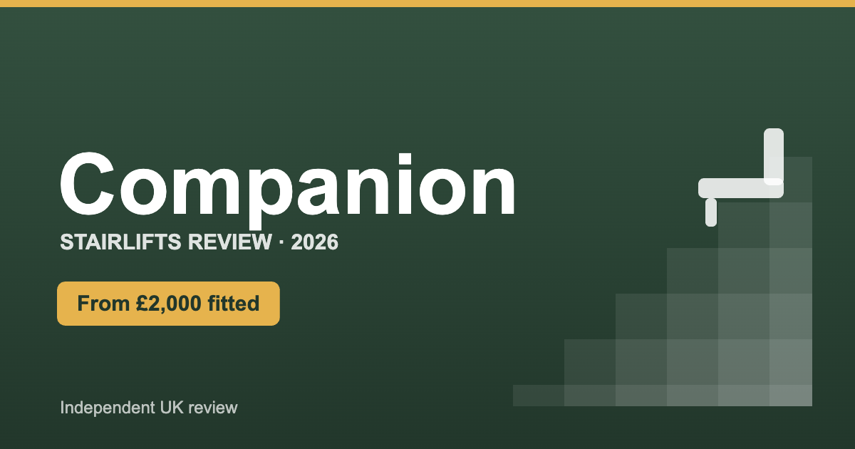 Companion stairlifts review