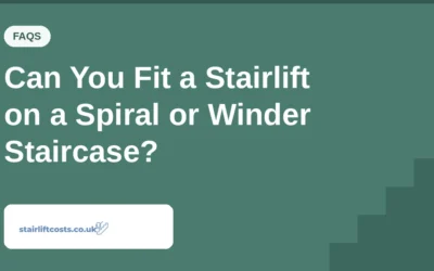 Can You Fit a Stairlift on a Spiral or Winder Staircase?