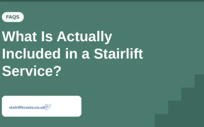 What Is Actually Included in a Stairlift Service?