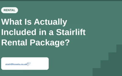 What Is Actually Included in a Stairlift Rental Package?