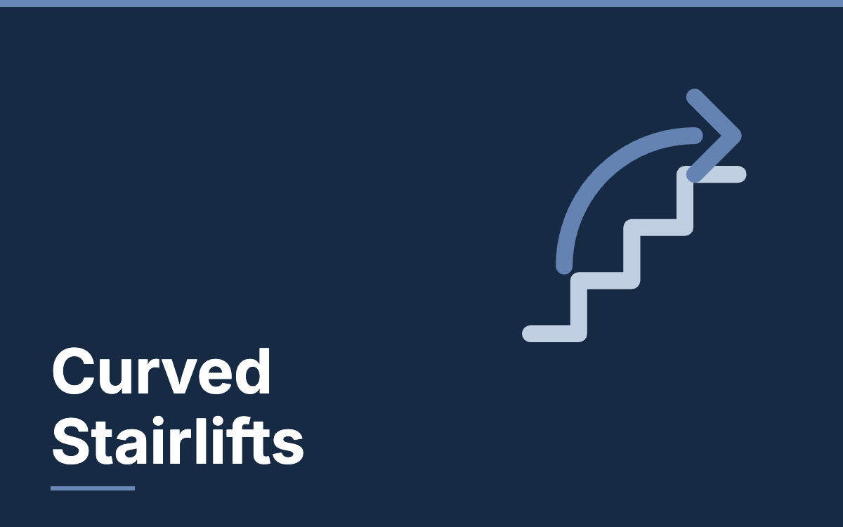 Curved stairlifts, prices and what affects the cost