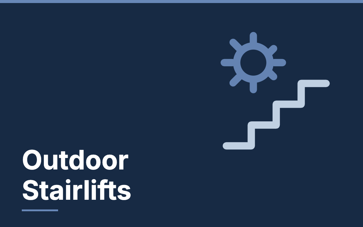 Outdoor stairlifts, prices and what affects the cost