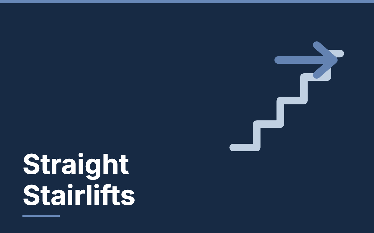 Straight stairlifts, prices and what affects the cost